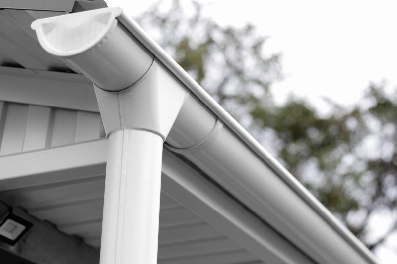 Rain Gutters Installation detail